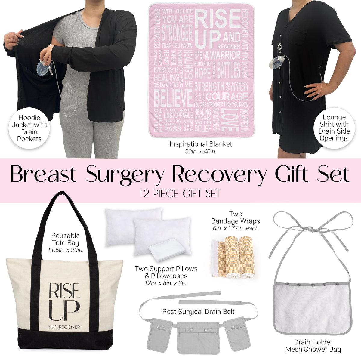 Rise Up & Recover — Breast Cancer Recovery Care Kit